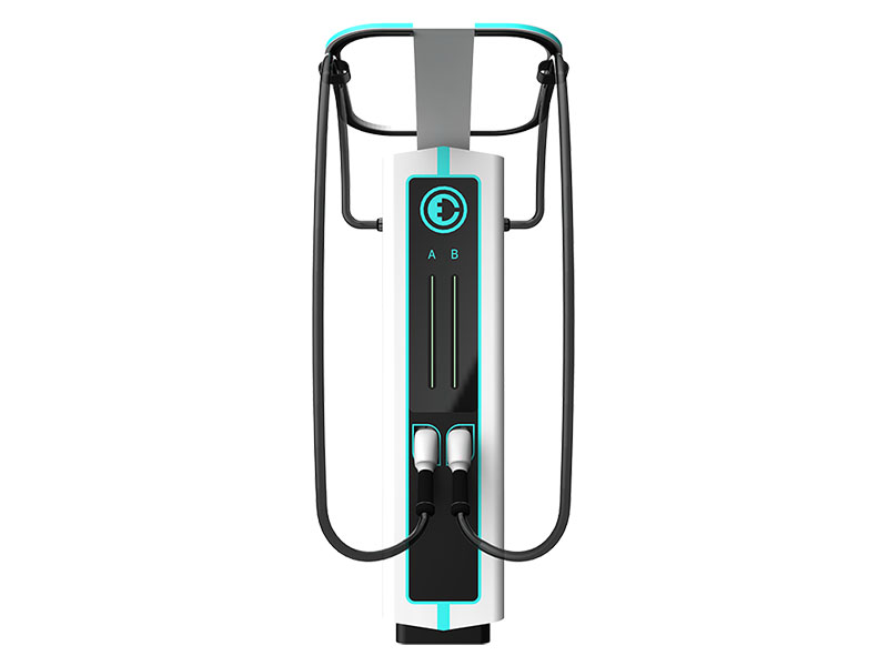 Estação de Recarga para veículos elétricos em pedestal