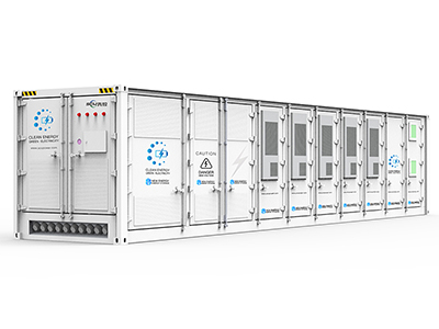 Sistema de armazenamento de energia em contâiners